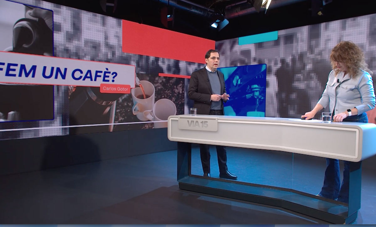 Carlos Gotor, president del Gremi del Cafè