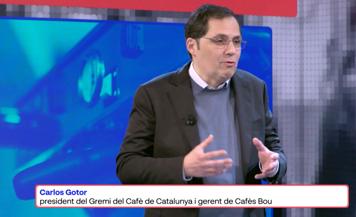 Carlos Gotor, president del Gremi del Cafè