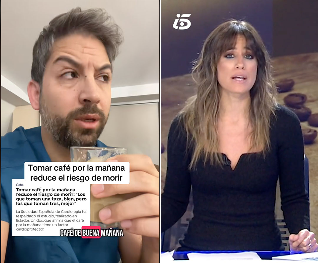 El Café por la mañana redice el riesgo de morir.