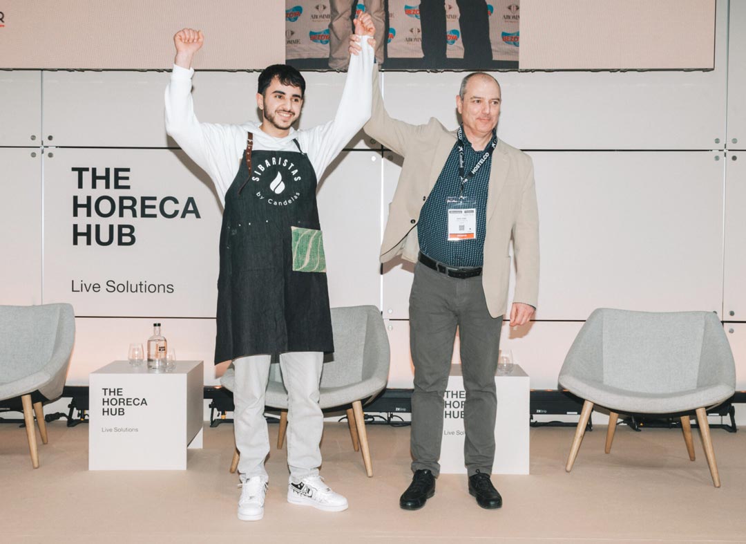 Millor Barista del primer Campionat Escoles d'Hostaleria Fórum Café