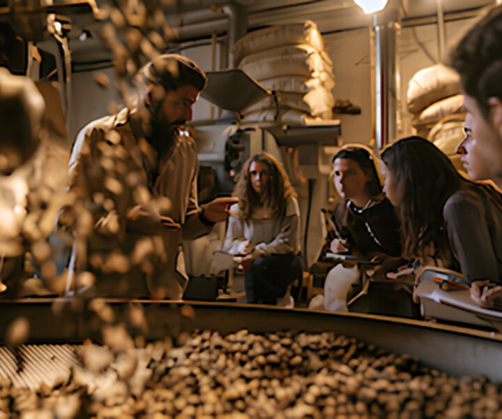 Alumnes del Centre d'Estudis Politècnics visiten Bracafé